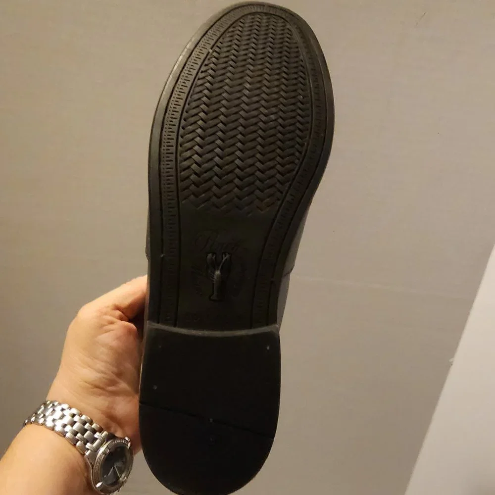 NWOT! Unworn Cole Haan Grand OS Pinch Dark Blue-Black Loafer Men' Size 11 M - Picture 8 of 10